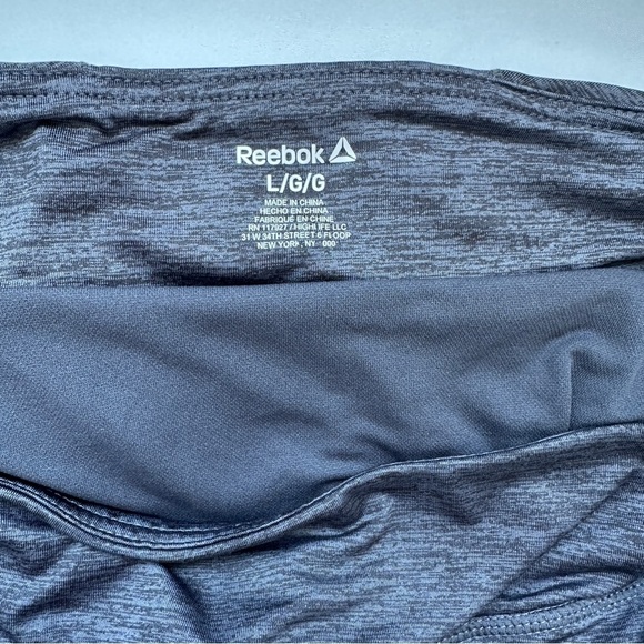 Reebok Gray Athletic Shorts Lightweight Performance - Picture 3 of 4
